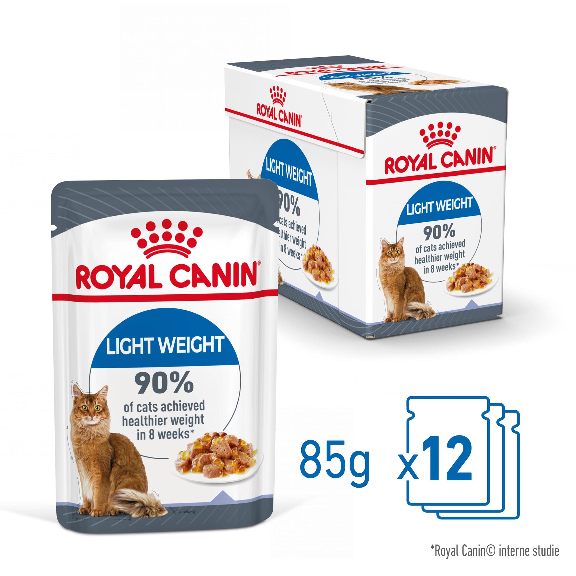  Royal Canin Light Weight Care In Jelly - Cat Food