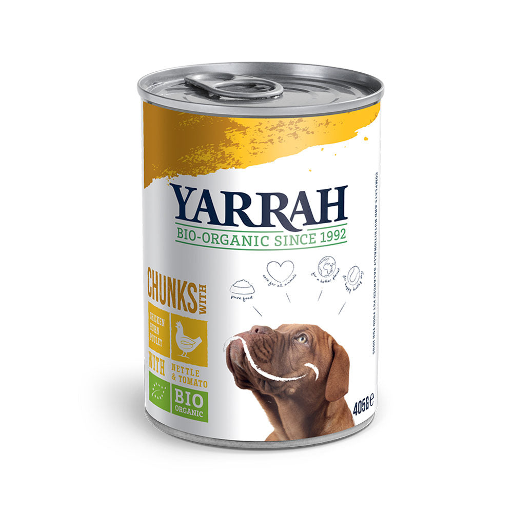  Yarrah - Dog Food Chunks With Chicken Bio