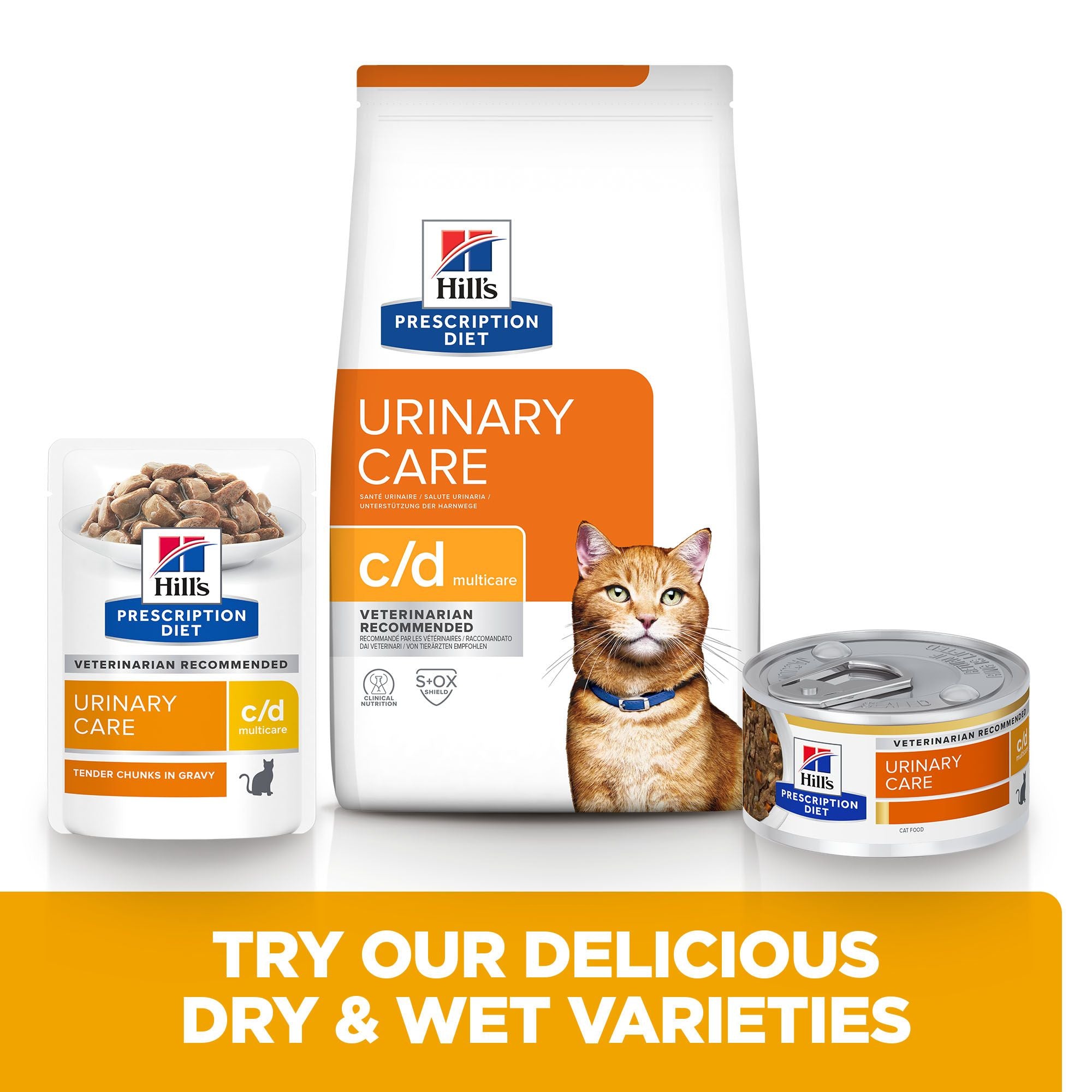  Hill's C/d Multicare - Prescription Diet - Feline - Meal Pouch