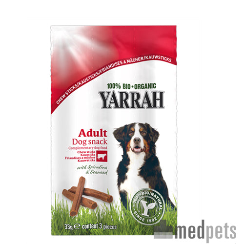  Yarrah - Beef Chewstick Dog Snacks Bio
