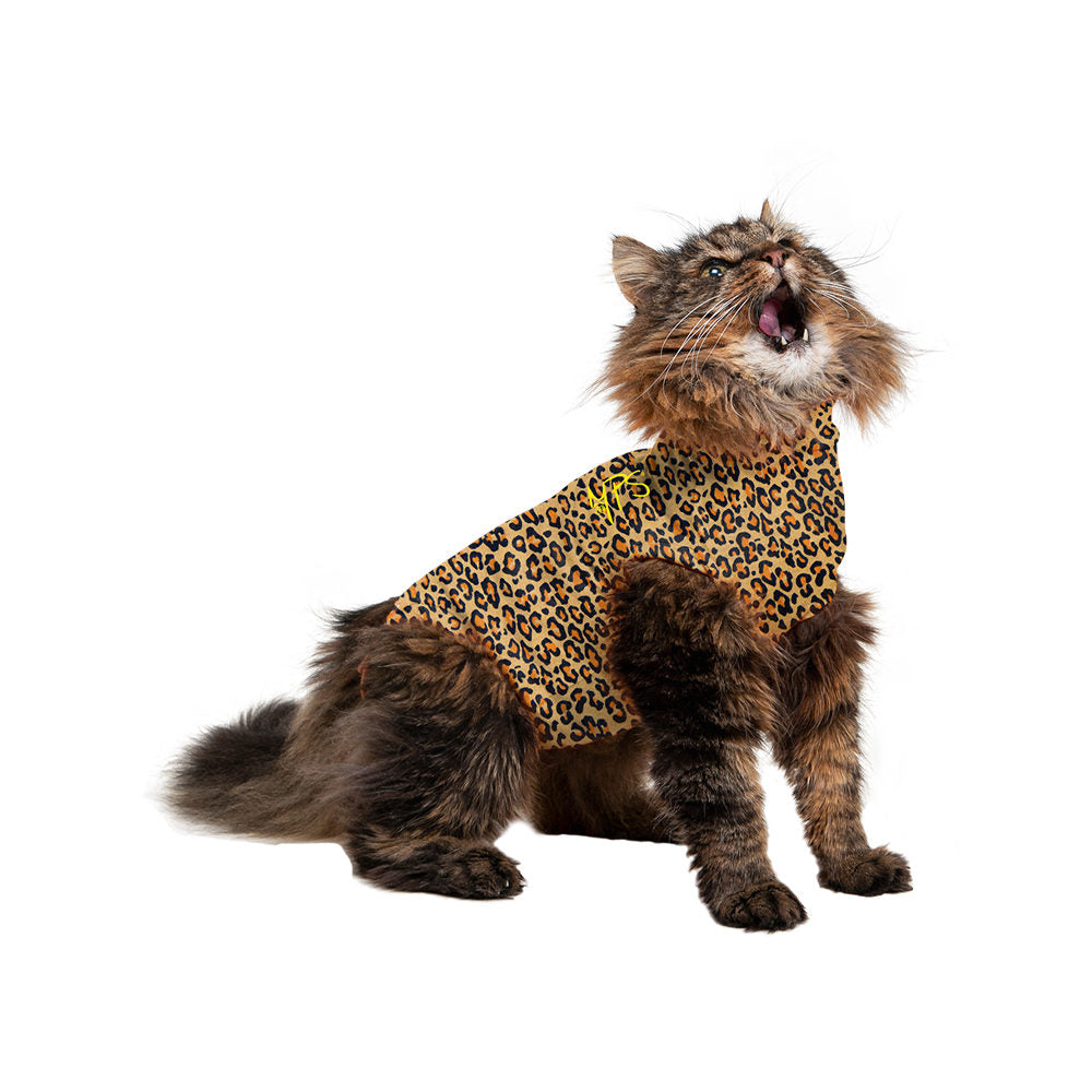  Medical Pet Shirt Cat - Leopard Print