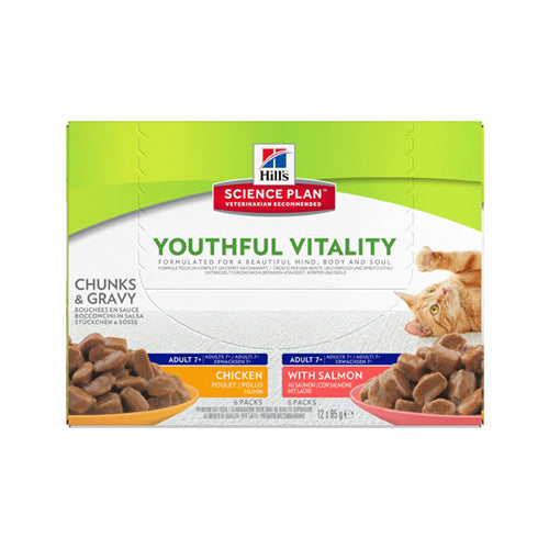  Hill's Science Plan - Feline Senior Vitality - Meal Pouch