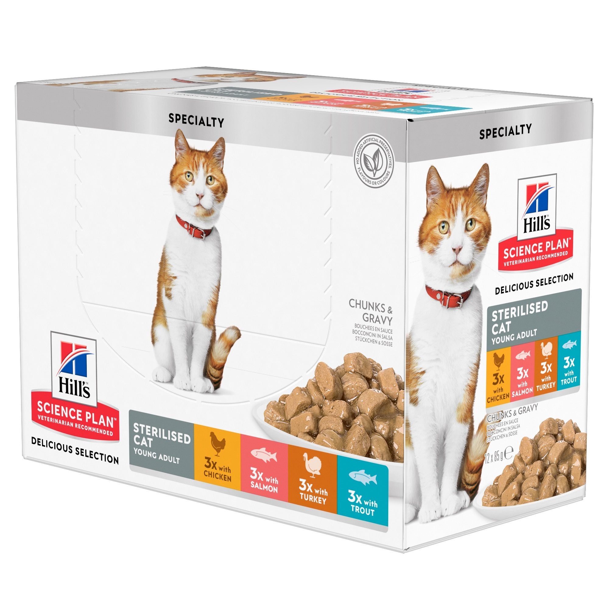  Hill's Science Plan - Sterilised Cat Adult - Multipack