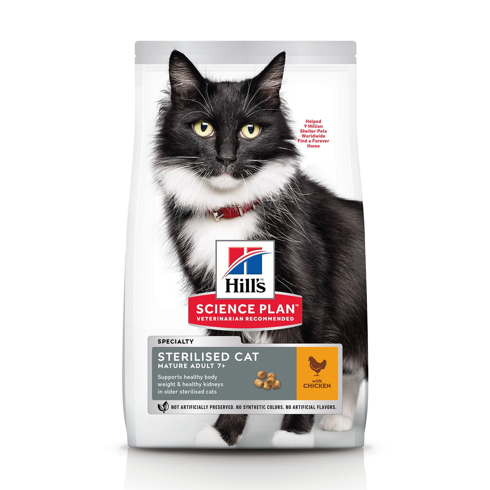  Hill's Science Plan - Feline Mature Adult - Sterilised - Chicken