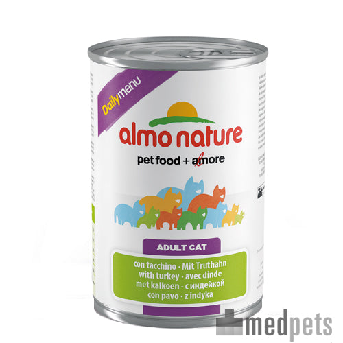  Almo Nature Daily Menu Cat Food - Tin - Turkey