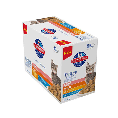 Applaws Hill's Science Plan - Feline Adult Light - Chicken - Meal Pouch