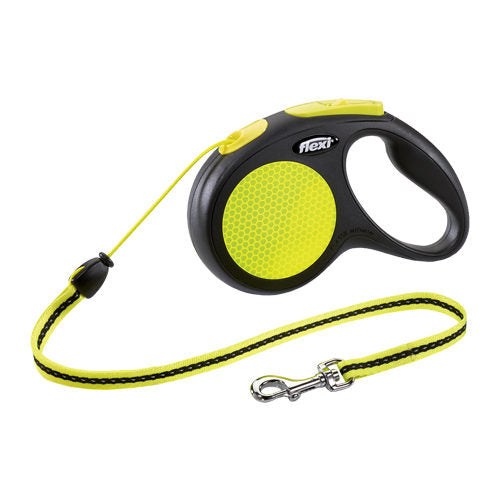  Flexi Cord Lead New Neon - Cord Leash