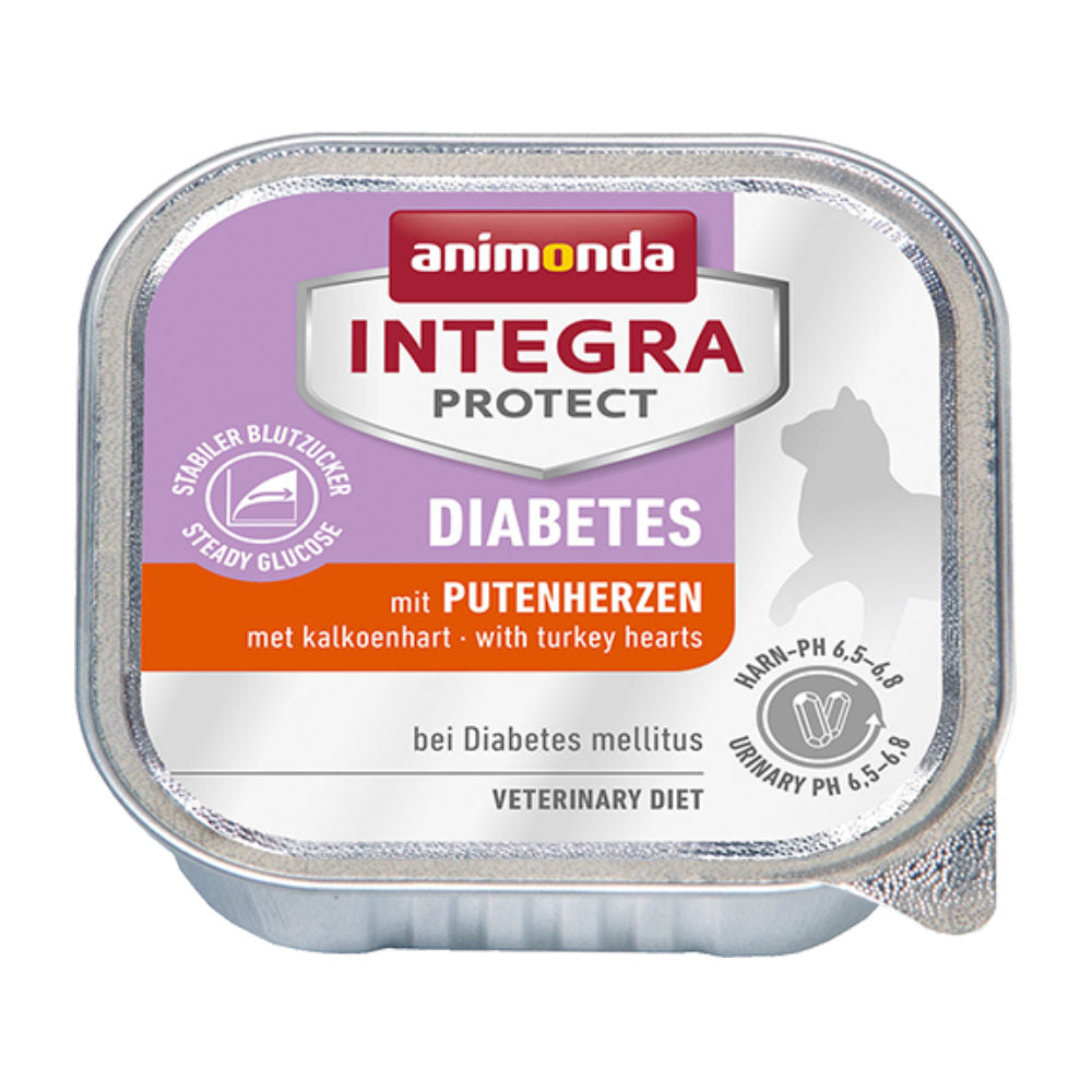  Animonda Integra Protect Cat Diabetes - Turkey Hearts