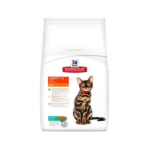  Hill's Science Plan - Feline Adult Light - Tuna