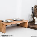  51 Degrees North Food Bowl Teak High