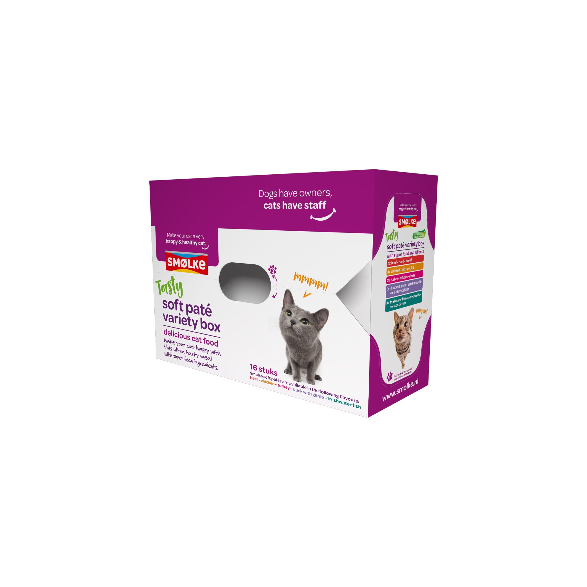  Smølke Cat Soft Pâté Variety Box
