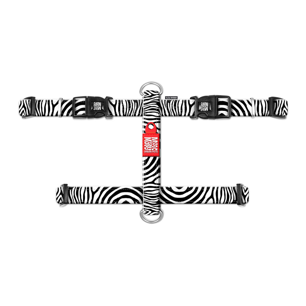  Max & Molly H-Dog Harness – Zebra