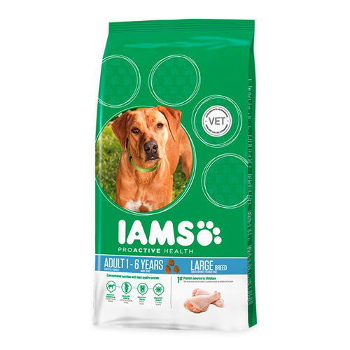  IAMS For Vitality Adult Large Breed Dog - Chicken