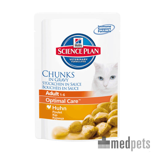  Hill's Science Plan - Feline Adult - Chicken/Poultry - Meal Pouch