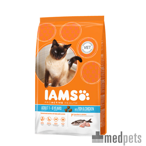  IAMS For Vitality Cat Adult Fish & Chicken