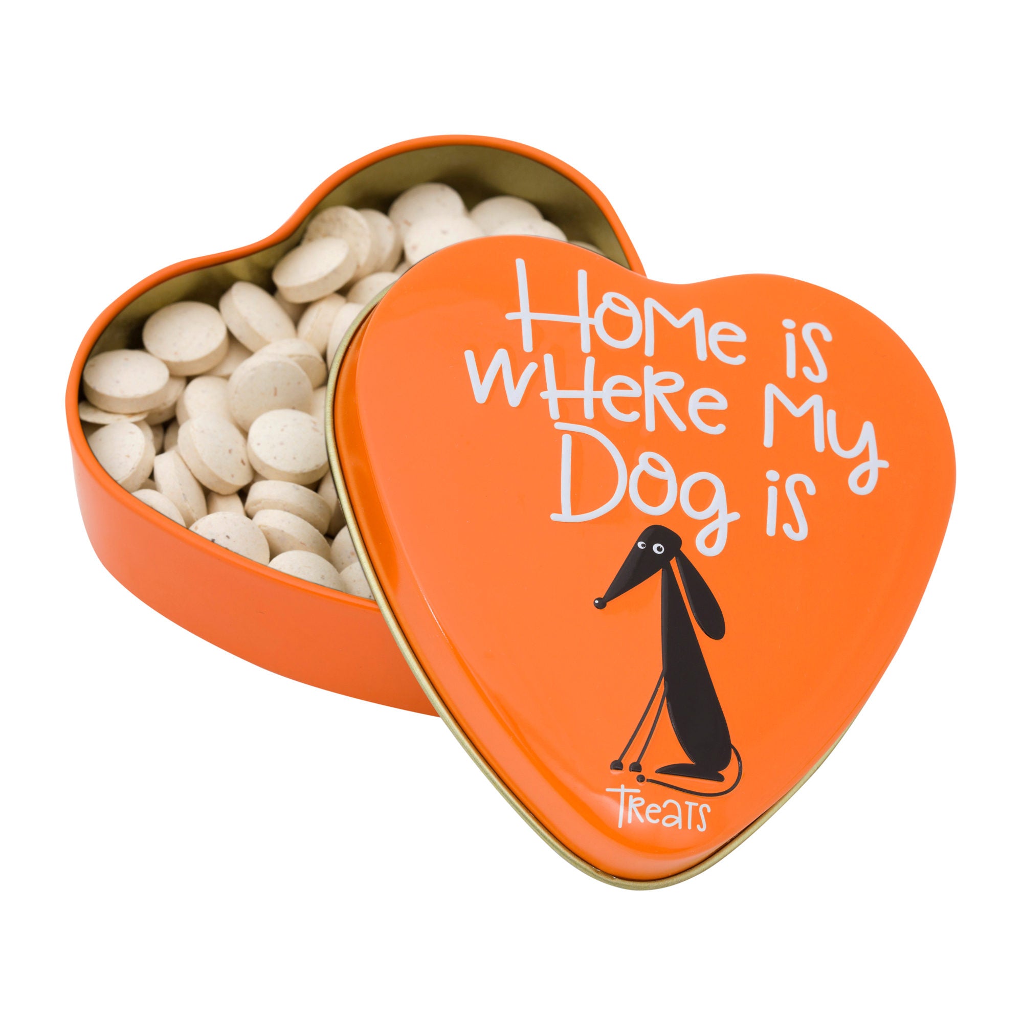  Sanal Heart-shaped Tin For Dogs