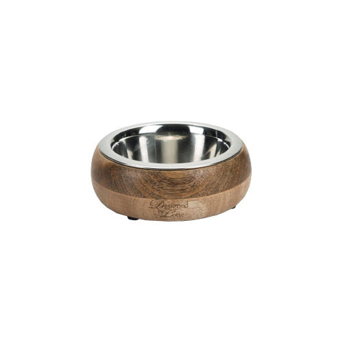  Designed By Lotte Wooden Food And Water Bowl Mandira