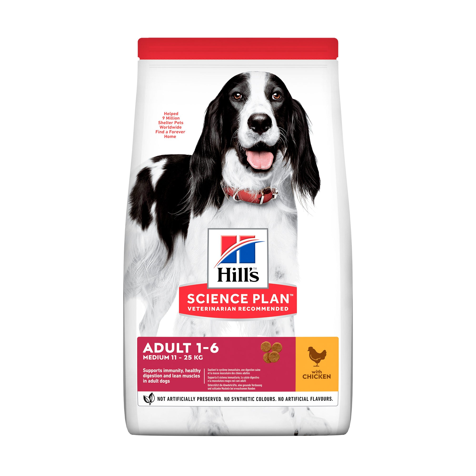  Hill's Science Plan - Canine Adult - Medium - Chicken