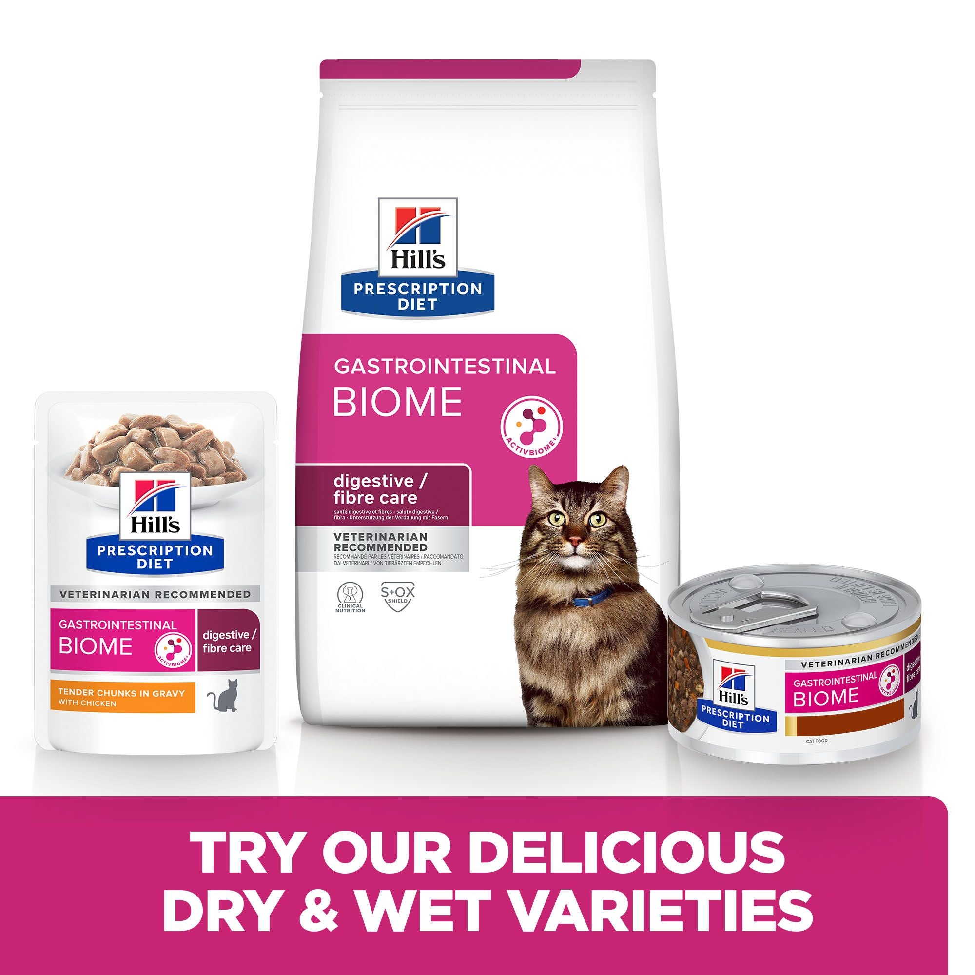  Hill's Prescription Diet - Gastrointestinal Biome Stew - Feline