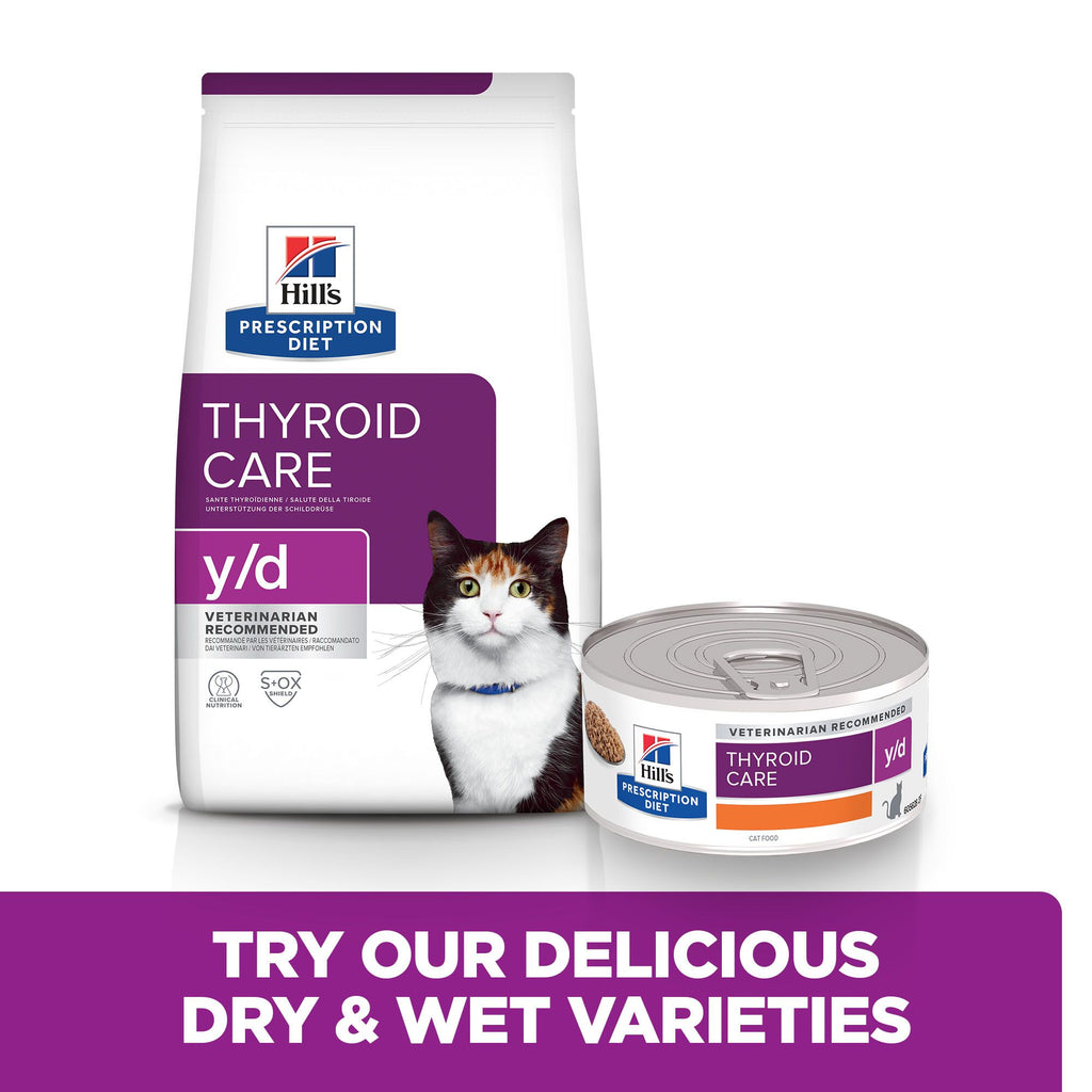 Hill's Y/d Thyroid Care - Prescription Diet - Feline - Tin