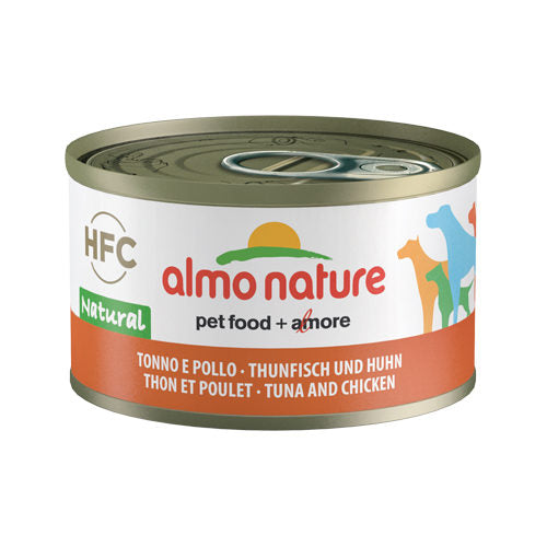  Almo Nature HFC 95 Natural Dog Food - Tin - Tuna & Chicken