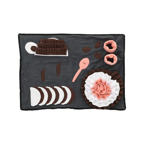  Adori Snack Mat Coffee Multicoloured