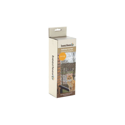  Beeztees Transparent Cat Safety Net For Your Balcony