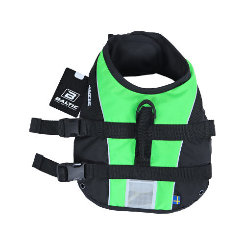 BALTIC Dog Life Vest Mascot Green/Black