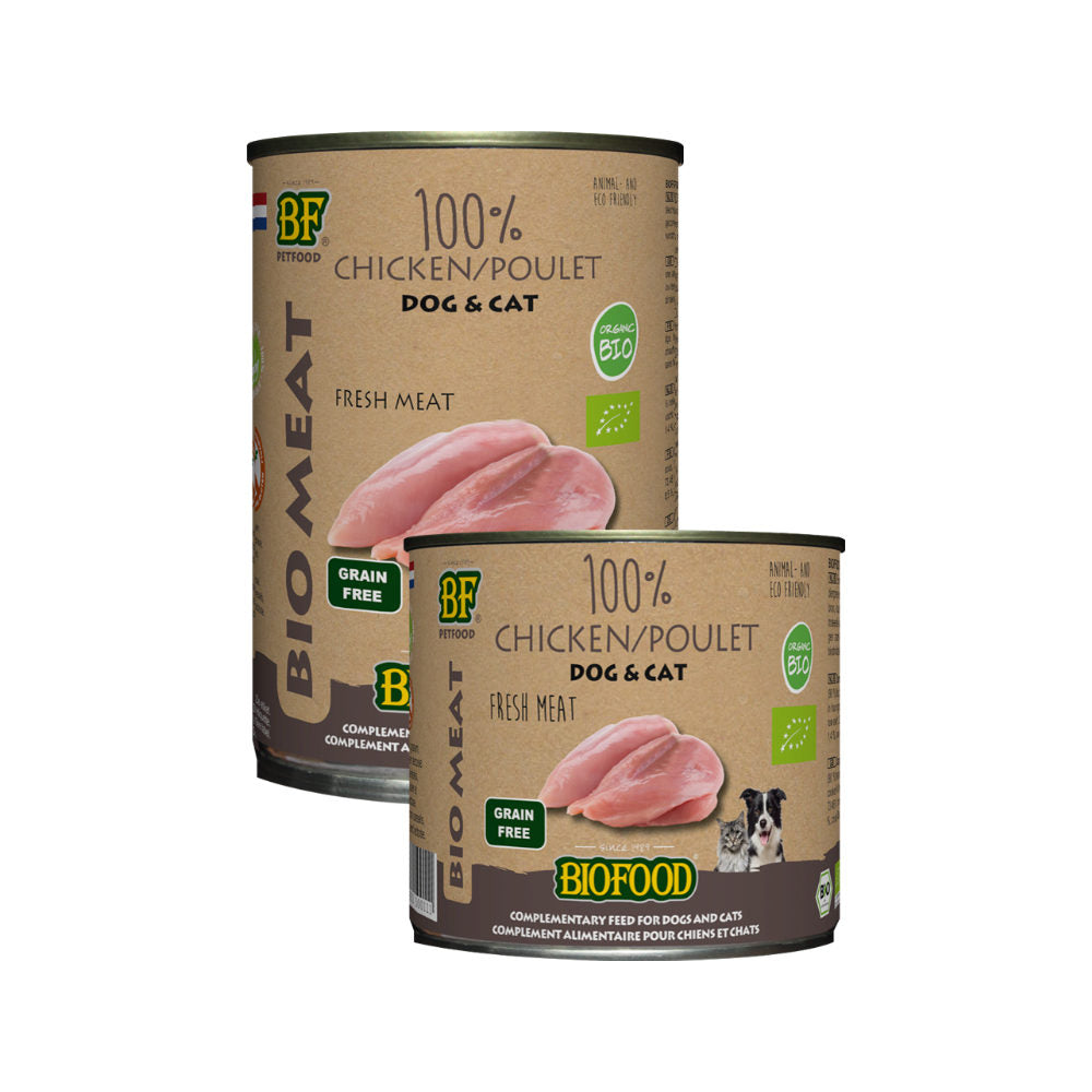  Biofood Organic 100% Chicken - Cats & Dogs