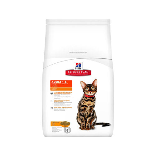  Hill's Science Plan - Feline Adult Light - Chicken