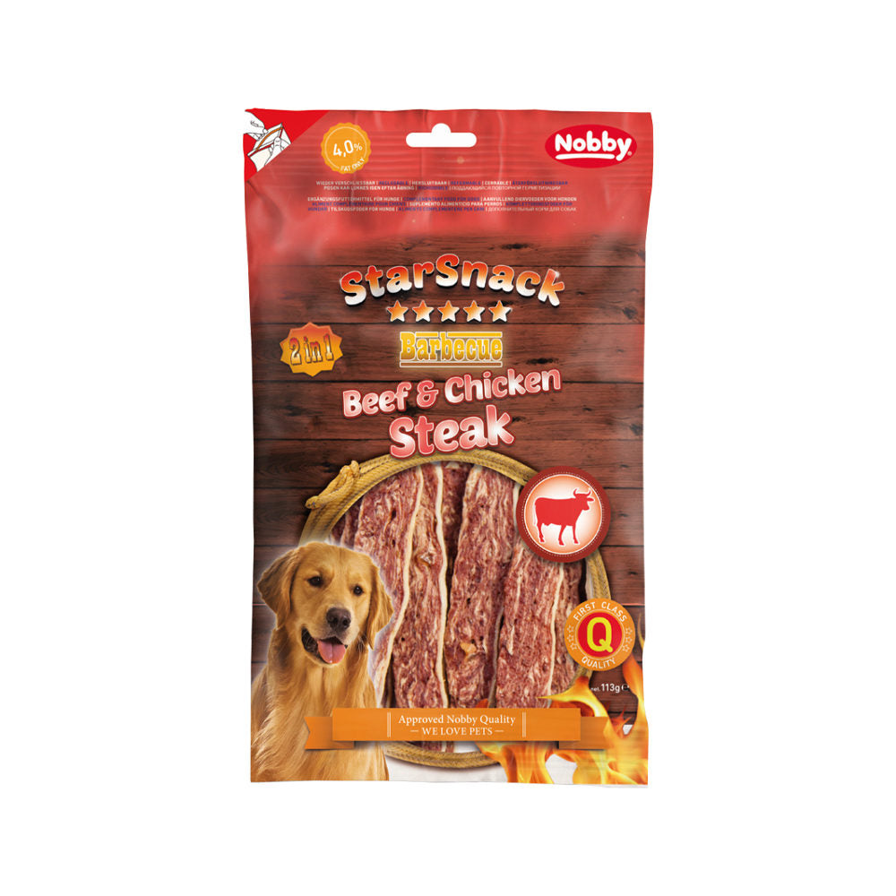 Nobby - Starsnack Barbecue Beef & Chicken Steak
