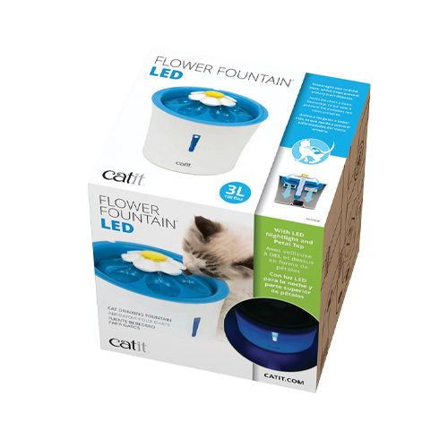  Catit Senses 2.0 Flower Fountain LED