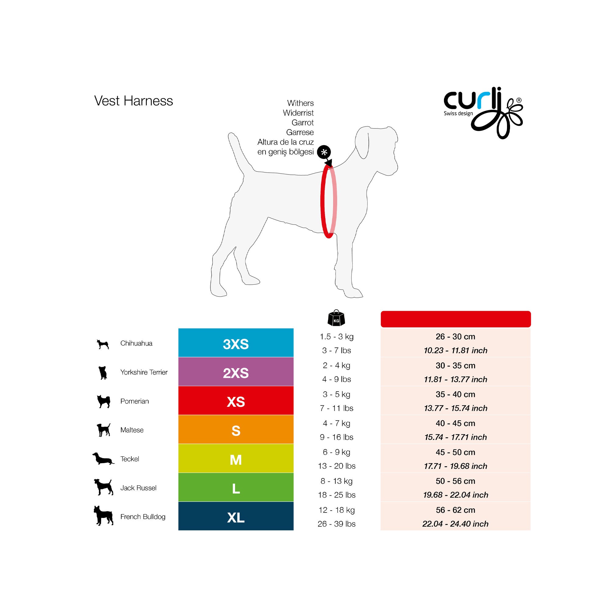  Curli Vest Harness Merino