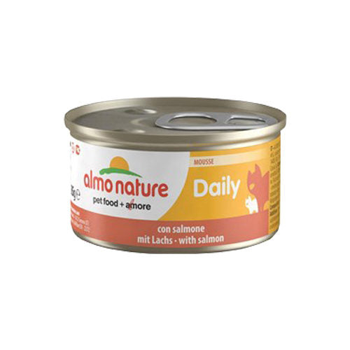  Almo Nature Daily Menu Mousse Cat Food - Tin - Salmon