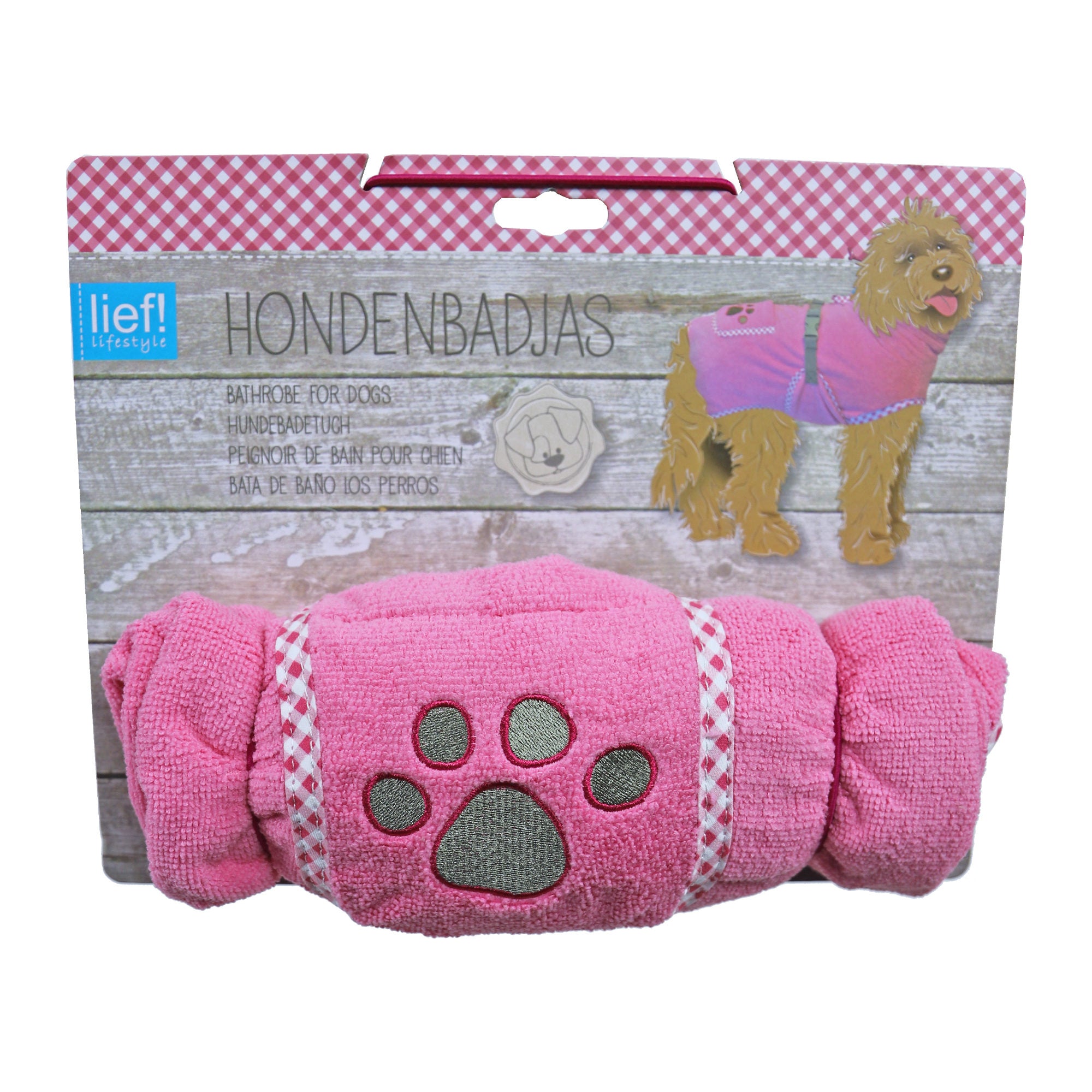  Lief! Girls Dog Bathrobe