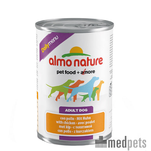  Almo Nature Dog Daily Menu Dog Food - Tin - Chicken