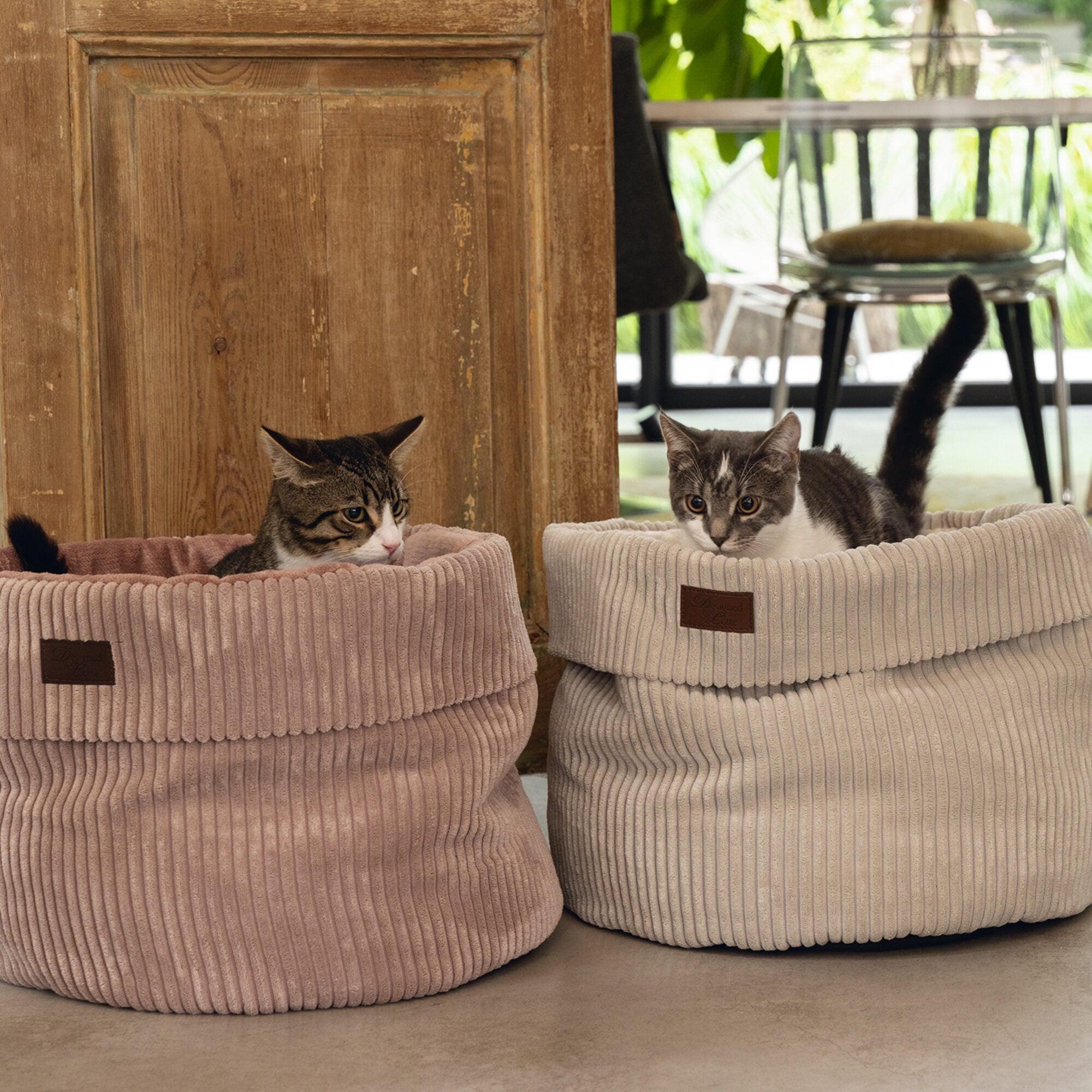  Designed By Lotte Ribbed Cat Bed