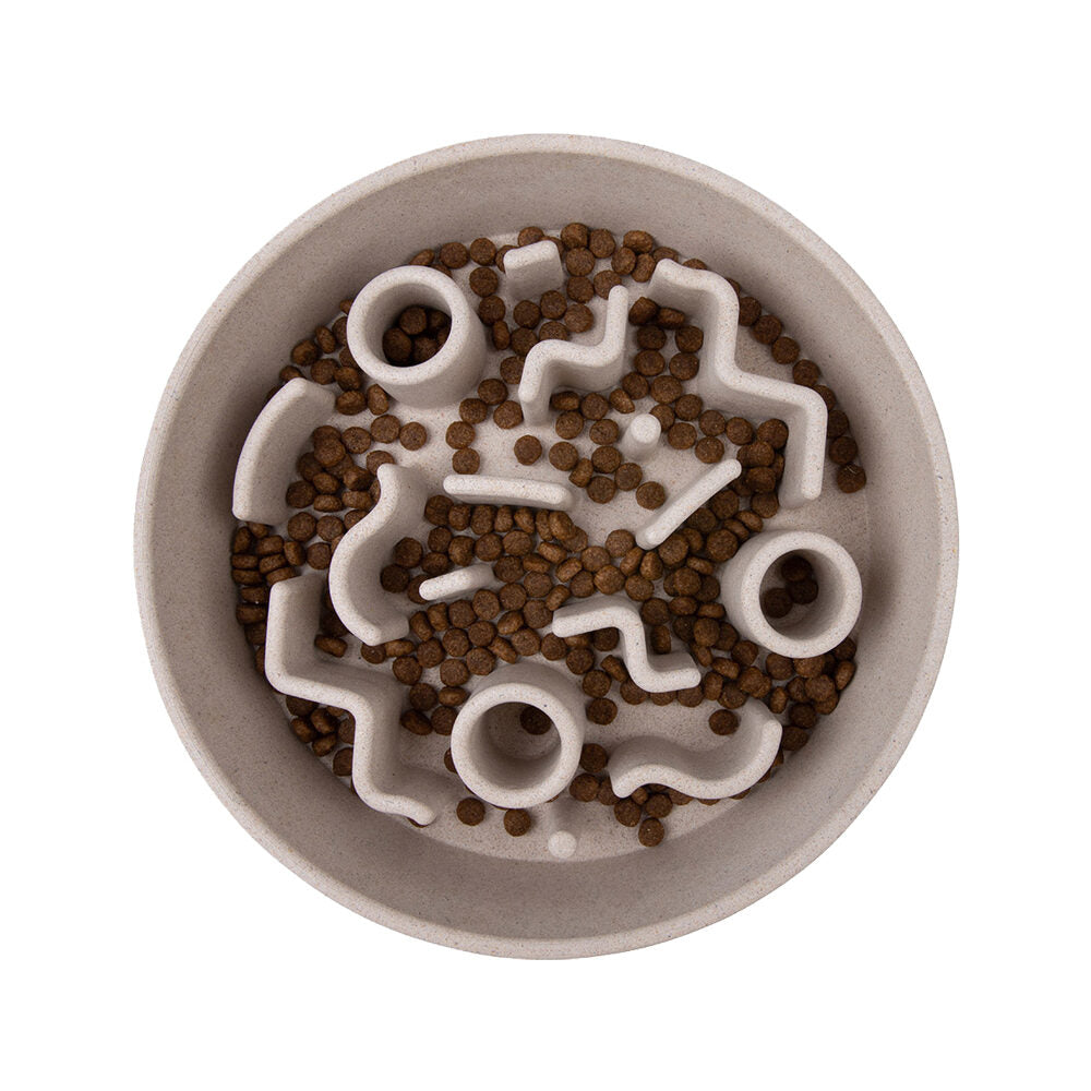  District 70 Bamboo Anti-gorge Feeding Bowl For Dogs