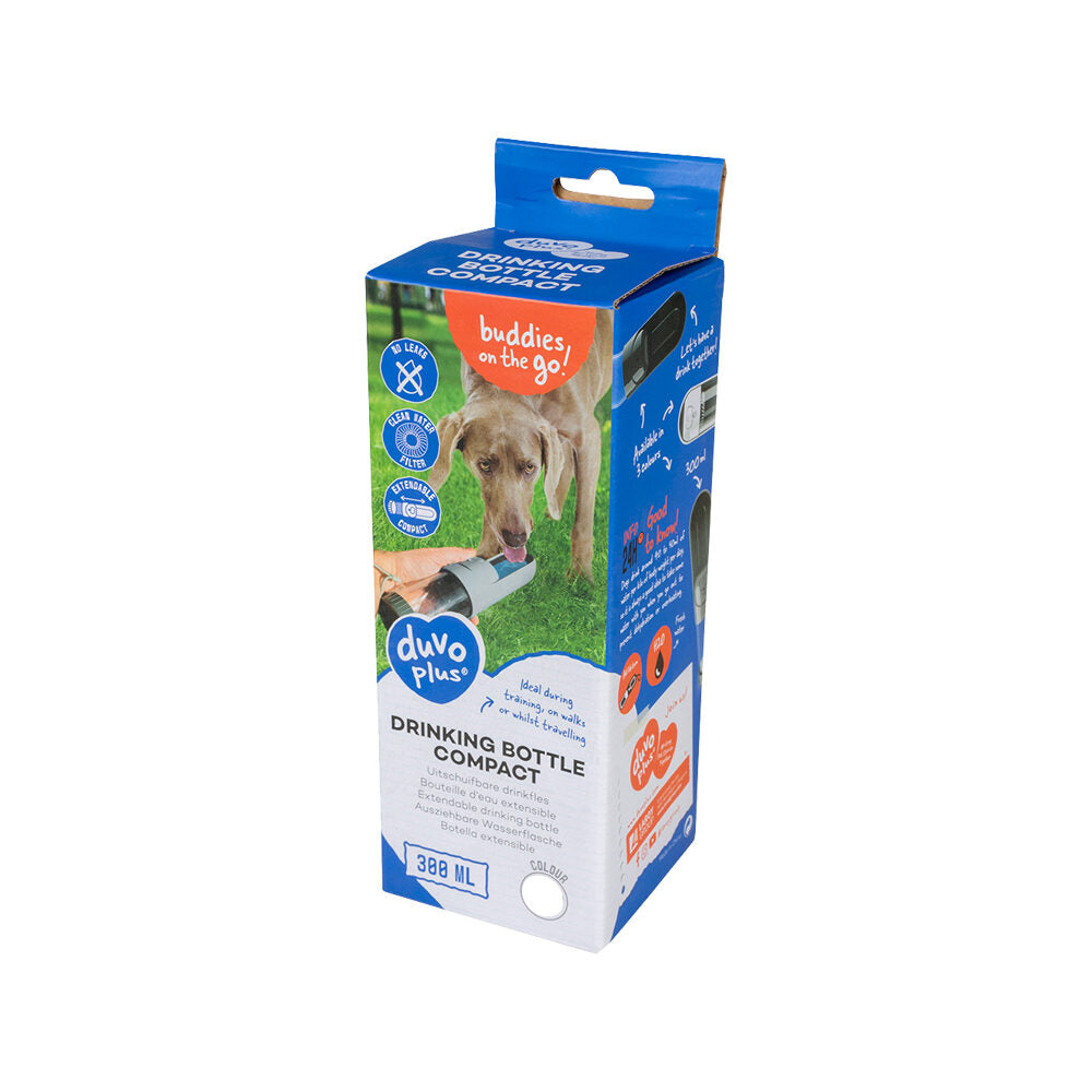  Duvo+ Buddies On The Go Drinking Bottle Compact - White