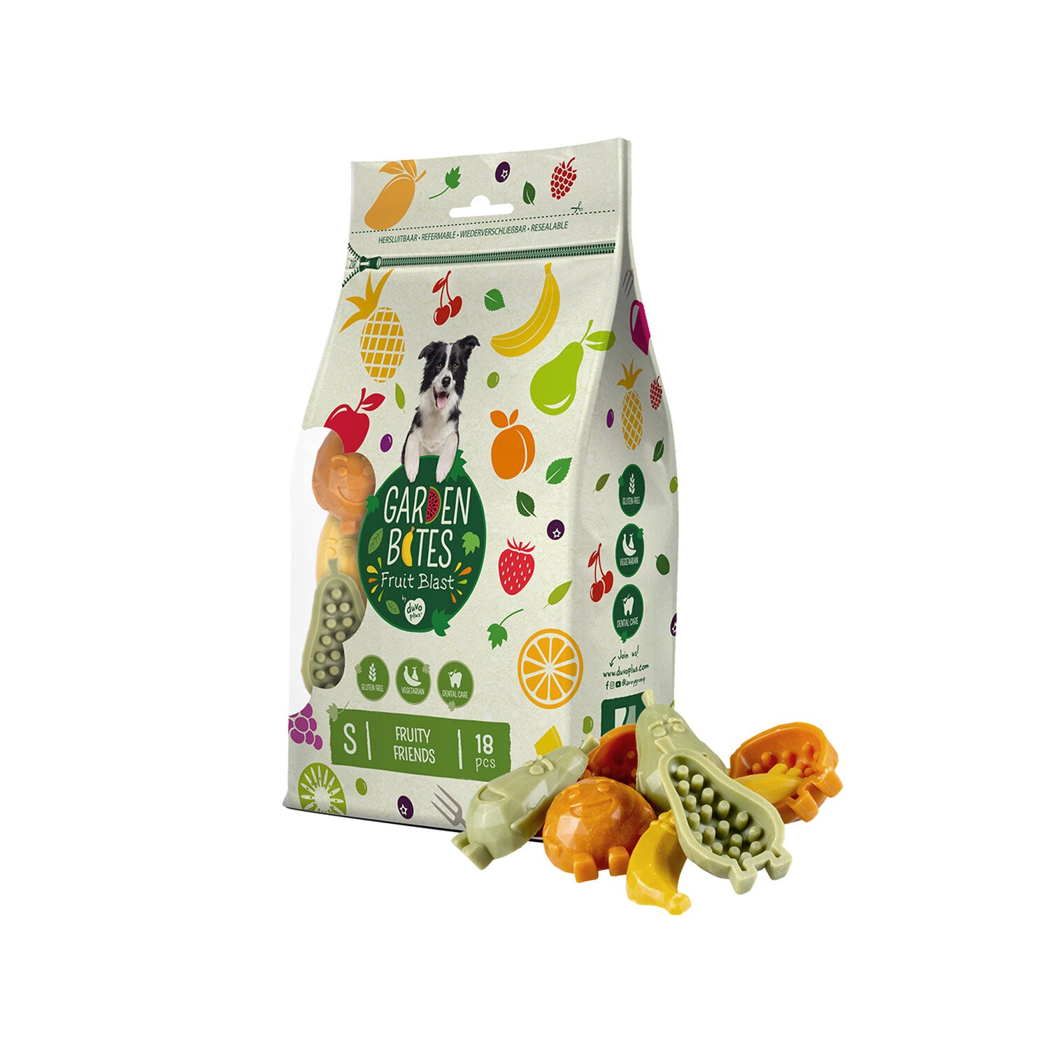 Yarrah Duvo + Garden Bites Fruity Friends