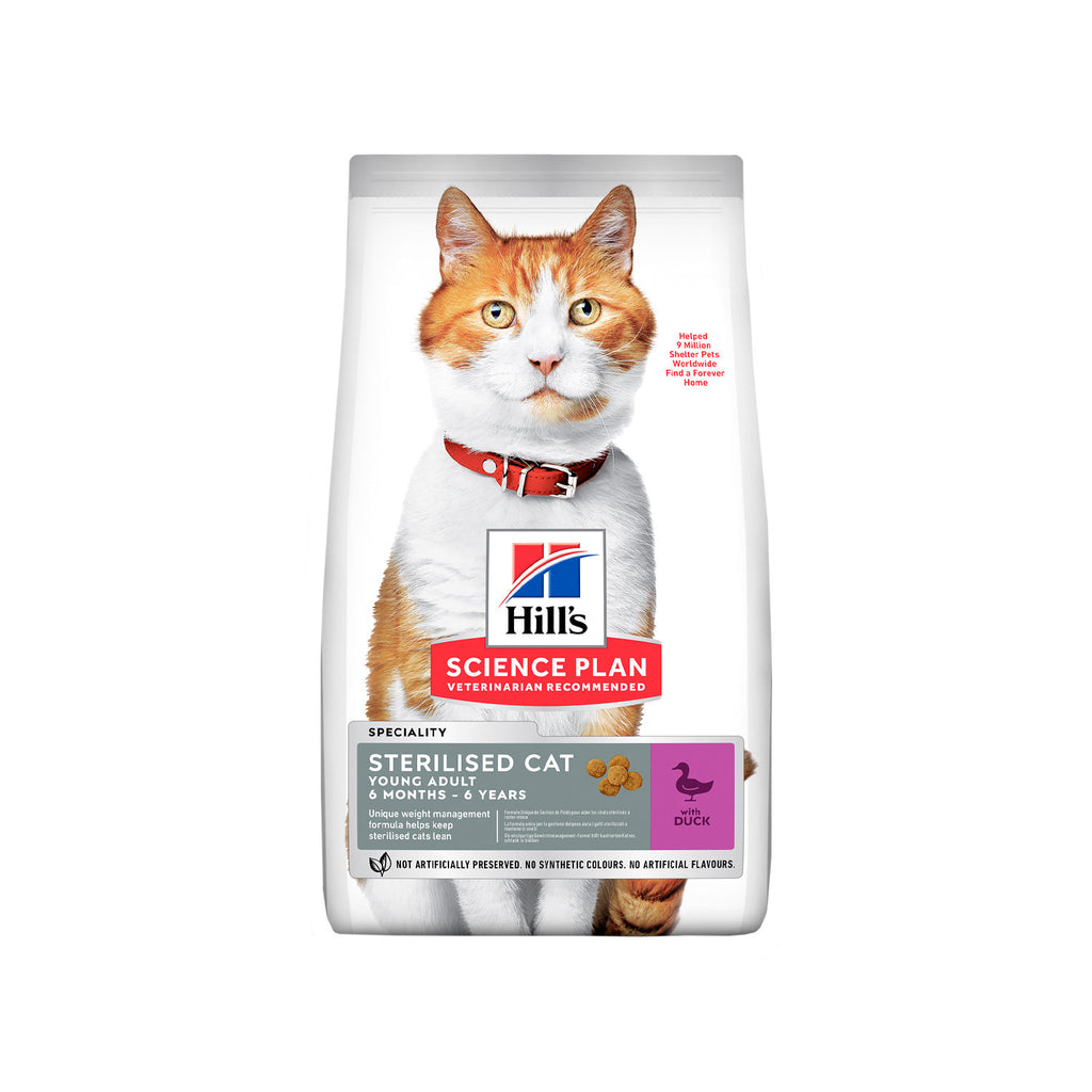  Hill's Science Plan - Feline Adult - Sterilised - Duck