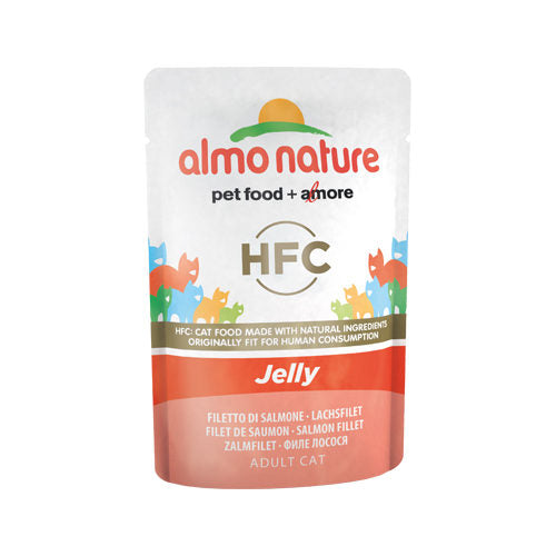  Almo Nature HFC Jelly Cat Food - Meal Pouch - Salmon