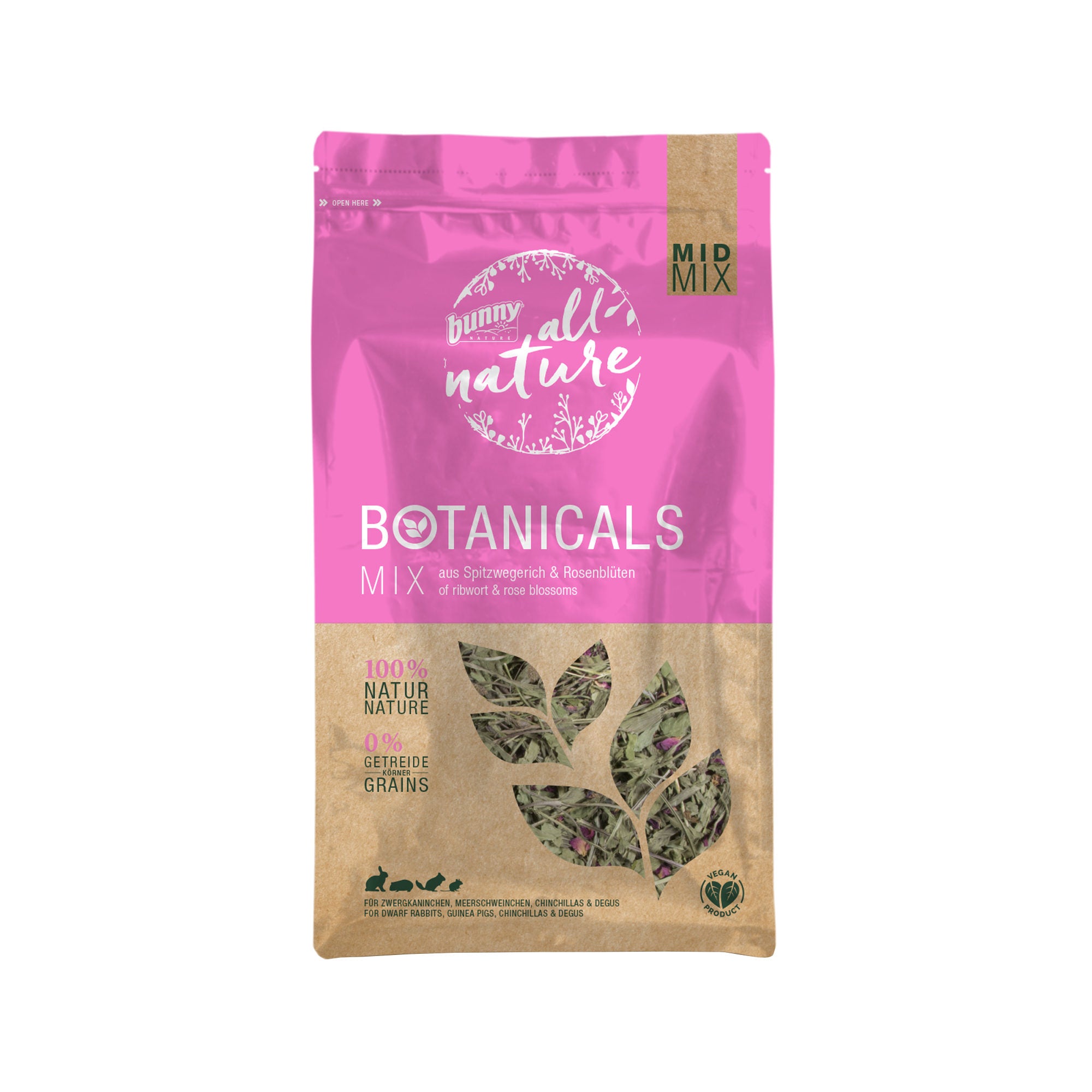 VERSELE-LAGA Bunny Nature All Nature Mid Mix Botanicals