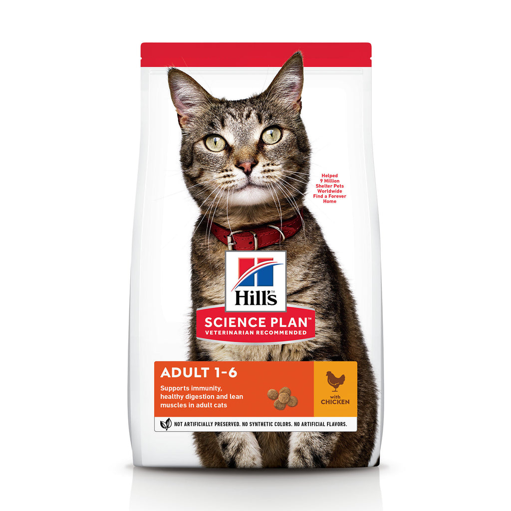  Hill's Science Plan - Feline Adult - Chicken/Poultry