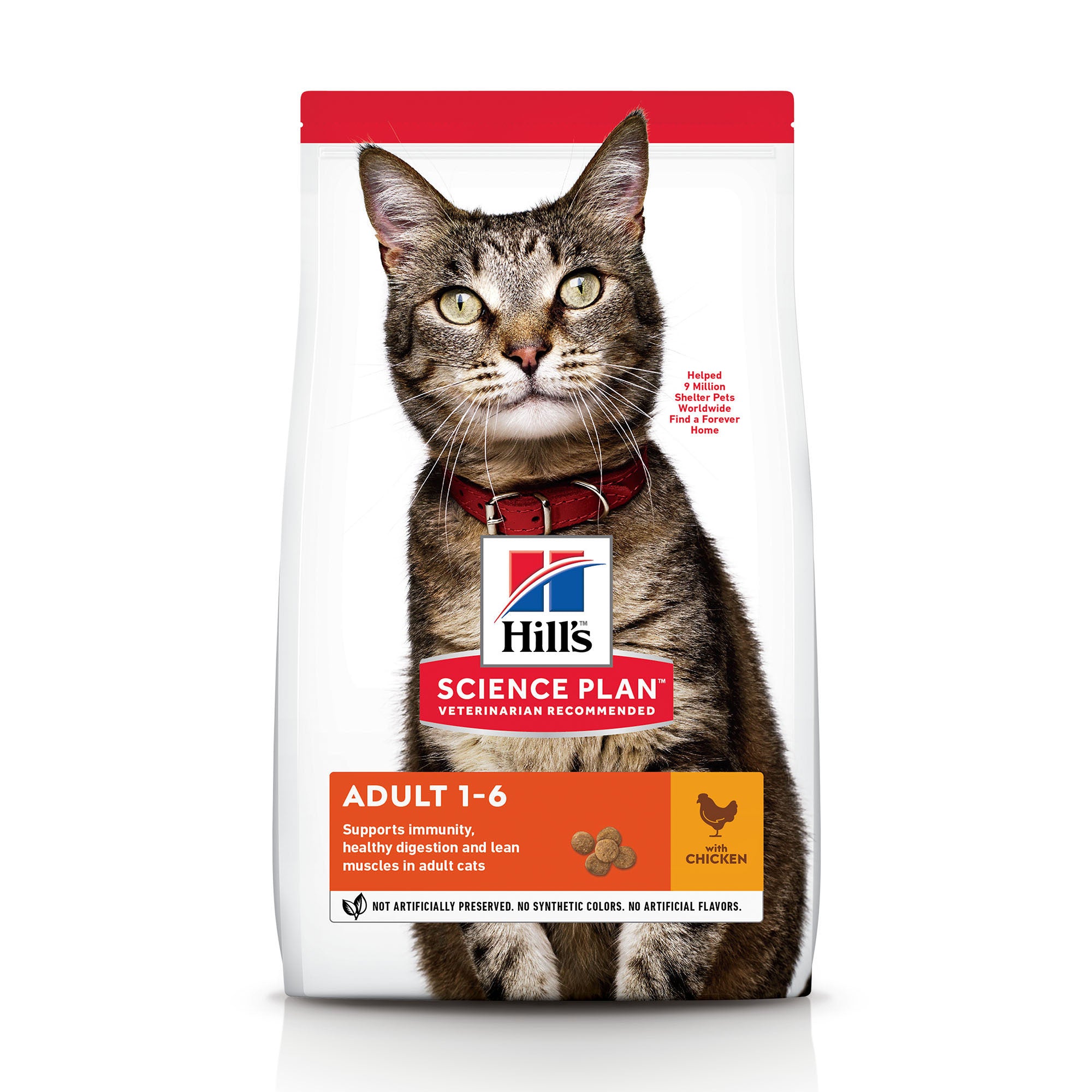  Hill's Science Plan - Feline Adult - Chicken/Poultry
