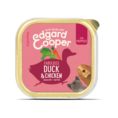  Edgard & Cooper Puppy - Duck & Chicken - Tubs