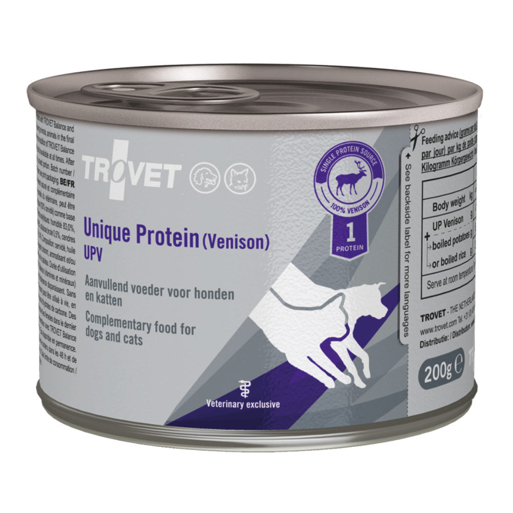  TROVET Unique Protein UPV (Venison) Dog/Cat