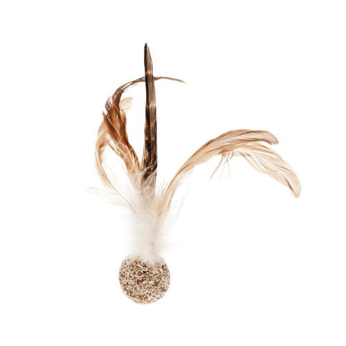 KONG Ferribiella Pheasant Feathers Ball