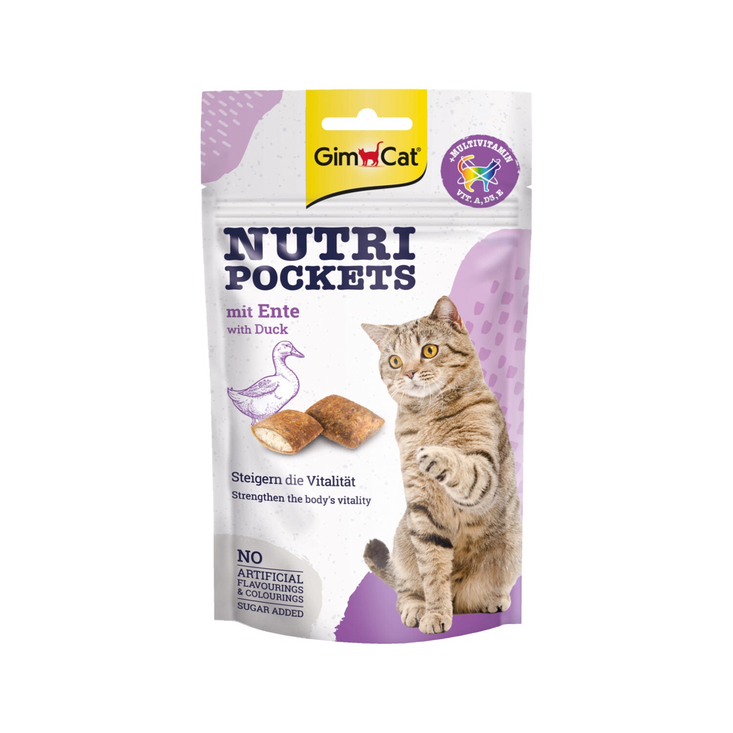  GimCat Nutri Pockets - Duck