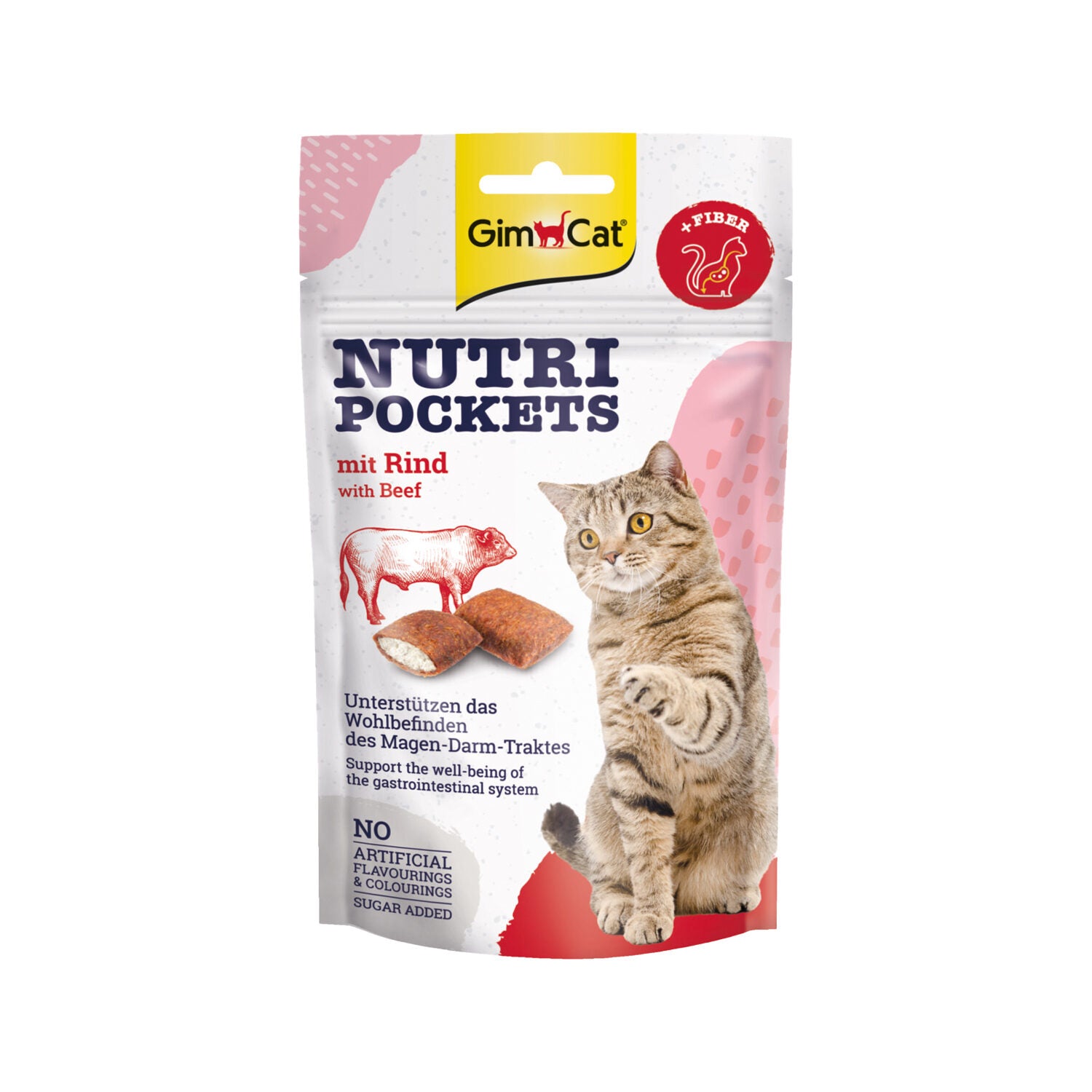 Applaws GimCat Nutri Pockets - Beef